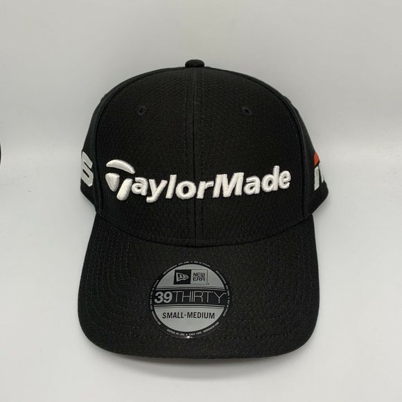 Taylor Made Golf Tour Authentic S-M 39Thirty New Era Hat Stretch Fitted‎ Cap - Picture 1 of 6